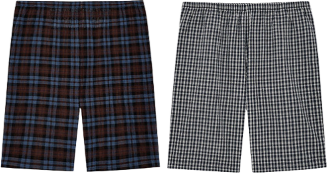 블링푸루 트라이 남성 선염써커 5부 파자마 주머니 냉감 반바지 시원한 홈웨어