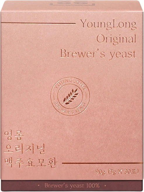 영롱 오리지널 맥주효모환, 1개, 90g - 쿠팡