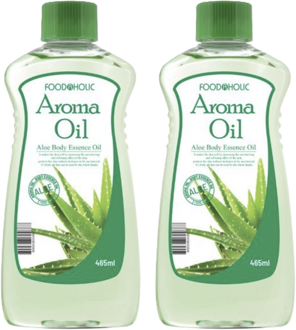 푸드어홀릭 아로마 오일 465ml 알로에, 2개