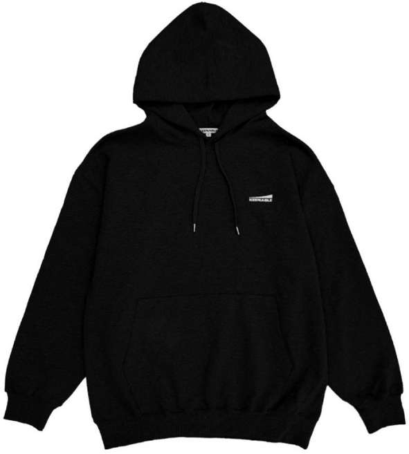 키너블(KEENABLE) Basic line Heavy Cotton Hoodie 헬스후드티 운동후드티 짐웨어 운동복 트레이닝복 두꺼운후드티