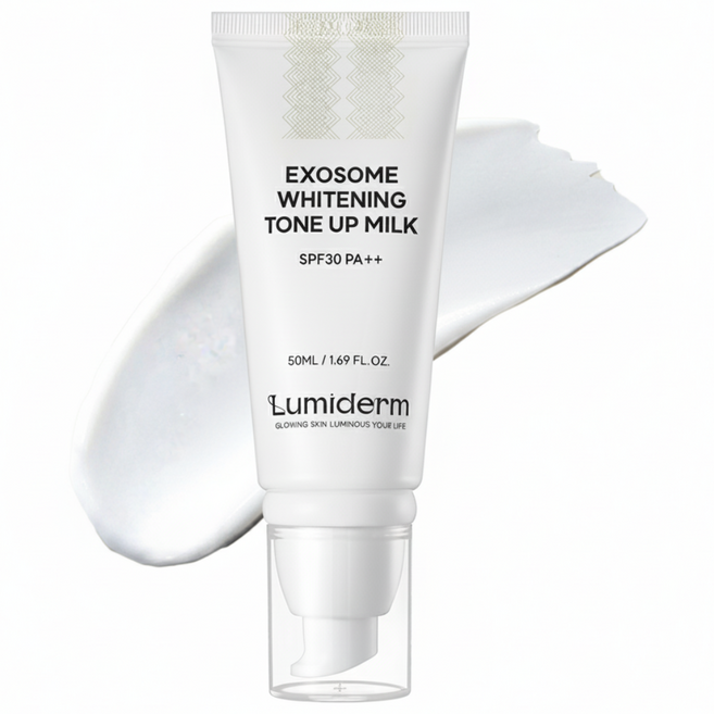 루미덤 엑소좀 화이트닝 미백 수분광채 메이크업베이스 여성톤업크림, 1개, 50ml