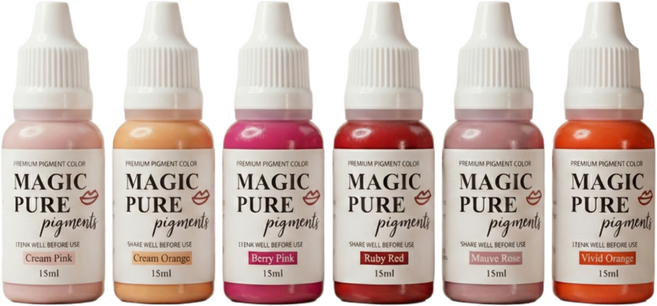 임뷰티 매직 퓨어 입술색소 반영구재료, 1개, 비비드오렌지