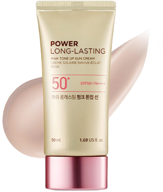 더페이스샵 파워 롱래스팅 핑크 톤업 선로션 SPF50+ PA++++, 50ml, 1개