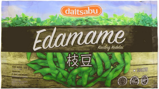 오지상구루메 냉동 에다마메 1kg(500gx2ea) 대두 자숙콩, 500g, 2개