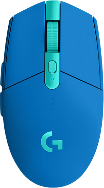 로지텍코리아 공식 G304 LIGHTSPEED WIRELESS 무선 게이밍 마우스, 블루