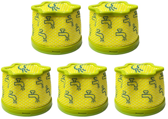 LG 엘지 코드제로 A9S 호환 무선청소기 필터 부품, 5개, 프리필터