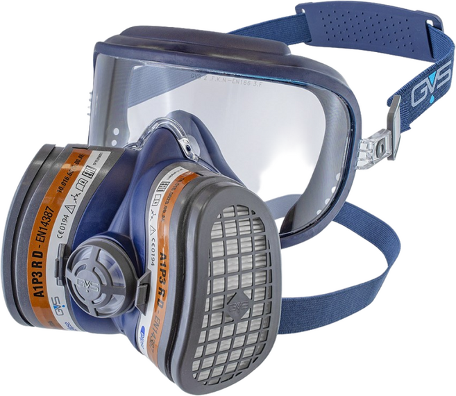 GVS 일립스 특급 탈취 방진 방독 마스크 (P100 A1P3 ABE1P3 고글일체형) 추가이벤트 케이스 필터 (택 1), 5-2.SPR401 중대형, 1개, -