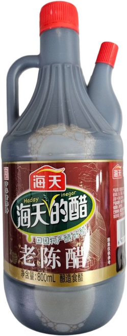 해천 노천추 발효 흑식초 800ml, 1개