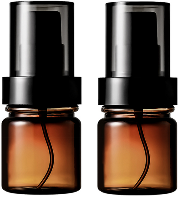 닥터보틀 점보 스프레이 미스트 용기 화장품 공병, 2개, 브라운 30ml