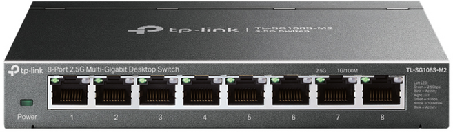 TP-LINK TL-SG108S-M2 2.5Gbps 8포트 스위칭허브, SG108S-M2 1대
