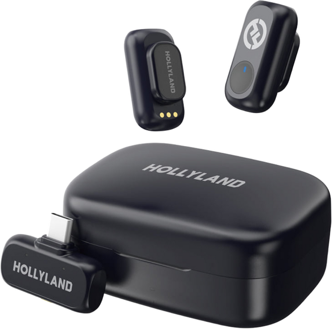 홀리랜드 LARKA1-DUO 무선마이크 (스마트폰 전용), 1개