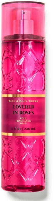 배스앤바디웍스 BBW 매력적인 향기 커버드 인 로즈, 1개, 236ml, 바디미스트 - 쿠팡