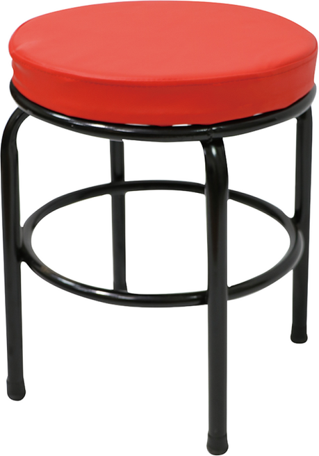 인홈즈 원형보조 간이의자 식당의자, 원형보조의자(대)(레드), 1개