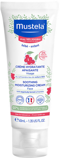 무스텔라 수딩 모이스처라이징 크림, 40ml, 1개