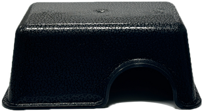 레몽크리프 파충류 소동물 크레스티드게코 은신처 L, 블랙, 1개