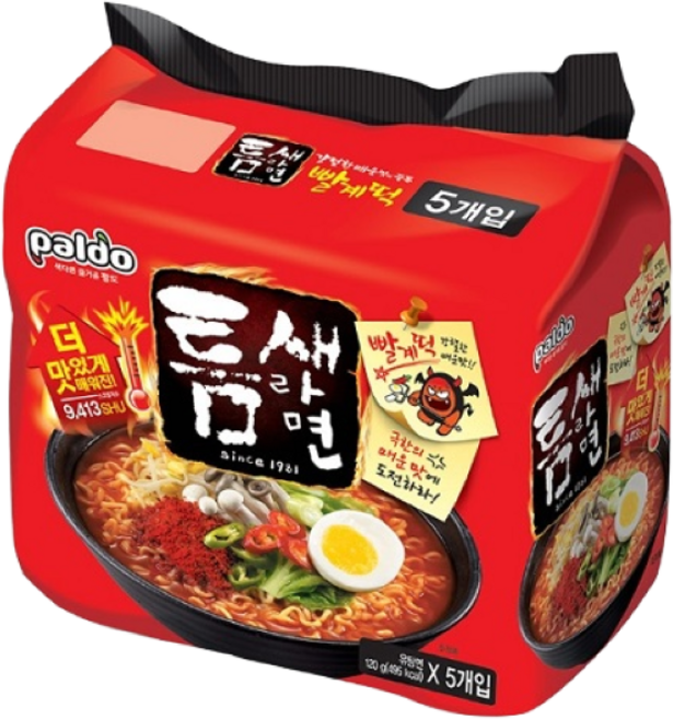 틈새라면120g x5 무배