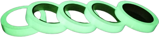 야광 테이프 안전 형광 축광 라인 2cmx10M, 그린, 1개