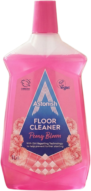 아스토니쉬 바닥클리너 피오니, 1개, 1L
