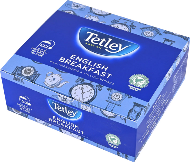 테틀리 잉글리쉬 브렉퍼스트 티백, 2g, 100개입, 1개