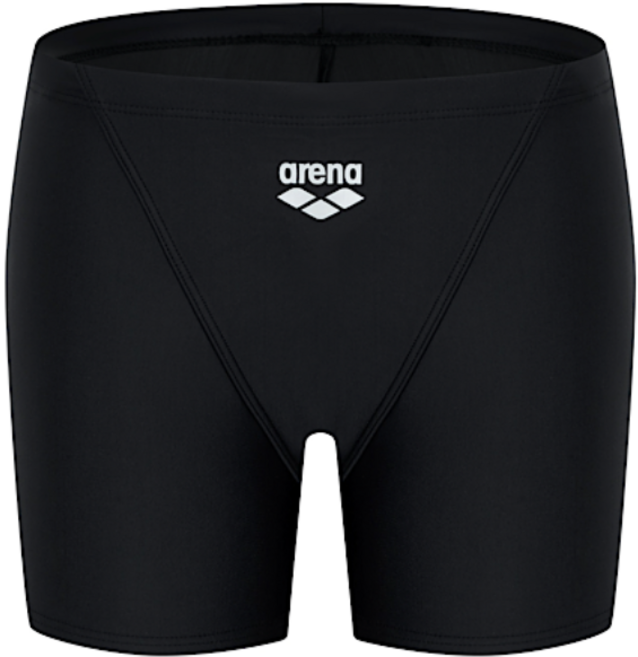 아레나 남성 실내 3부 수영복 A5SM1MD02 BLK