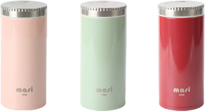 마시 스텐 필터 차망 CTM 텀블러 200ml, 레드, 1개