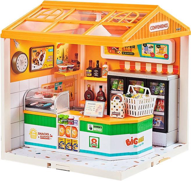 JEL DIY 미니어처 - 편리한편의점 (JEL0412), 1개, 단품