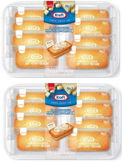 삼립 진한 크림치즈 휘낭시에, 45g, 16개