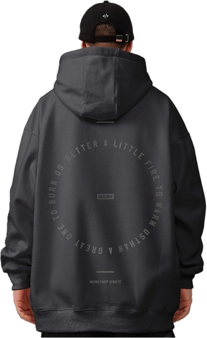 [기모] 스노우보드복 남녀공용 오버핏 후드티 오버핏 일반사이즈 빅사이즈 겨울 이너 캐주얼 커플룩 데일리룩