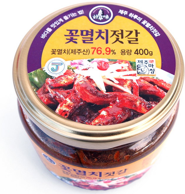 제주도 전통 꽃멸치젓갈(멜젓), 1개