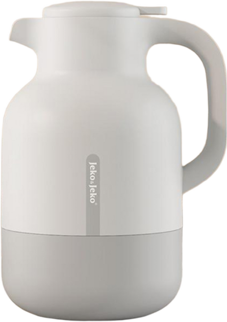 보온보냉주전자 2L 원터치 텀블러 48시간 장시간 보온 기념일1P, 1개, 화이트