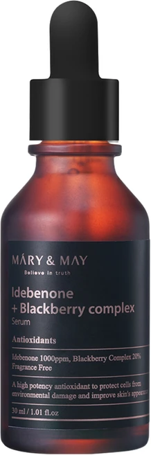 [비건뷰티] 마리엔메이 이데베논 + 블랙베리 콤플렉스 세럼, 1개, 30ml - 쿠팡