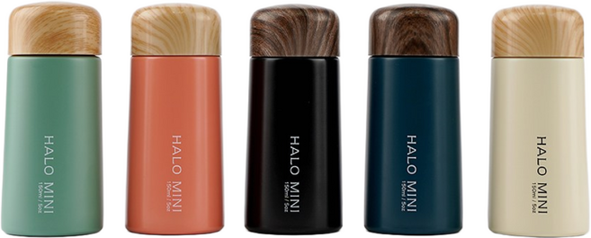 스텐 보온 보냉 미니 보온병 물병 텀블러 150ml 250ml, 아이보리(150ml), 1개