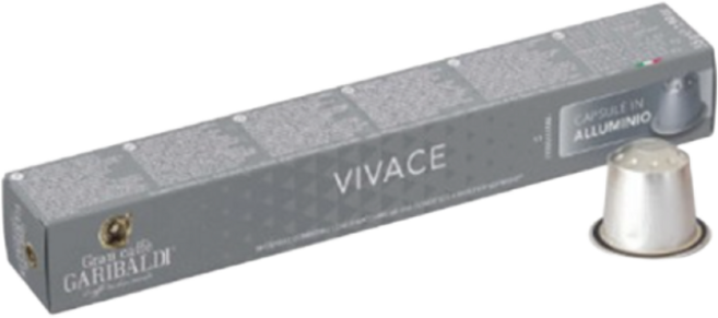 가리발디 네스프레소 비바체 캡슐커피, 2개, 5.5g, 10개입