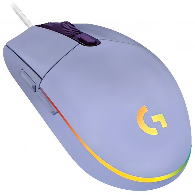 로지텍 G102 유선 마우스 2세대, 퍼플