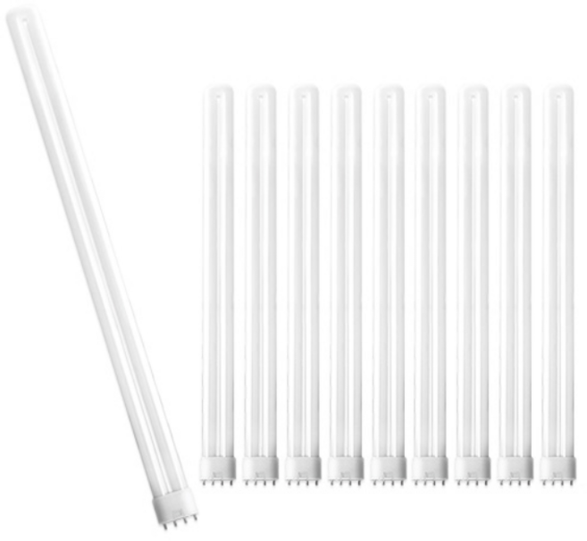 장수램프 삼파장램프 FPL 55W [10개입] 형광등 세트, 주광색(하얀빛)