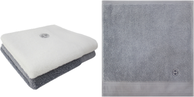 송월타월 호텔컬렉션 클래식 핸드타월, 연회색, 5개