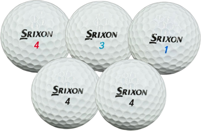 스릭슨 화이트 혼합 30개 A+급 최고의 품질 대체불가 세트 구성 로스트볼!, 1개, 30개입