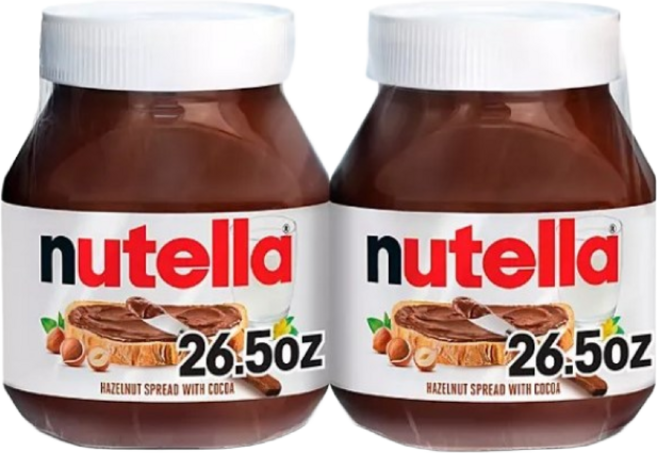누텔라 헤이즐넛 코코아 스프레드 751g 1+1 Nutella Hazelnut Spread with Cocoa 751g 1+1, 2개