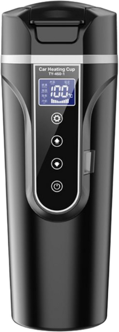 차량용 커피포트 12V/24V, 블랙 500ml  12V/24V 차량용