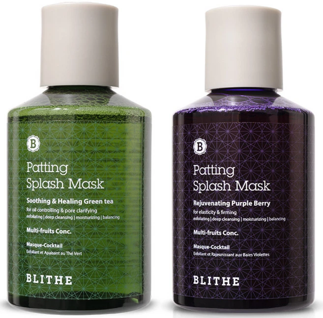 영양보습 진정 믹스케어 세수팩 그린 150ml + 퍼플 150ml, 1개 - 쿠팡