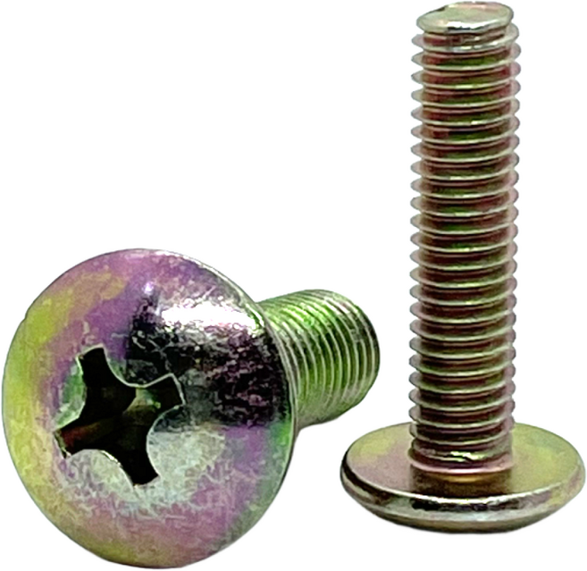 철 트러스머리 십자볼트, M3, 8mm, 1개, 철 트러스머리 십자볼트(천연색)