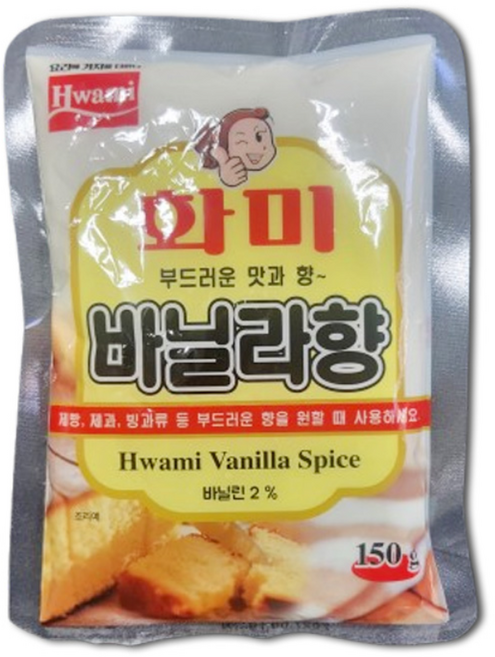 [화미] 바닐라향, 150g, 1팩