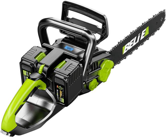 무선 40 45 cm 전기톱 배터리 2개 4개 고출력 체인톱 충전식 절단 기계톱 충전톱, 2세트