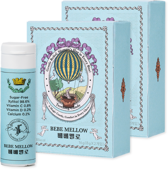 베베멜로 캔디 세트, 2세트, 16g