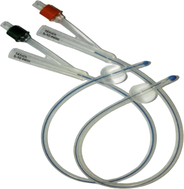 유랩 폴리카테터 2way 24Fr 도뇨관/폴리카테타, 1개