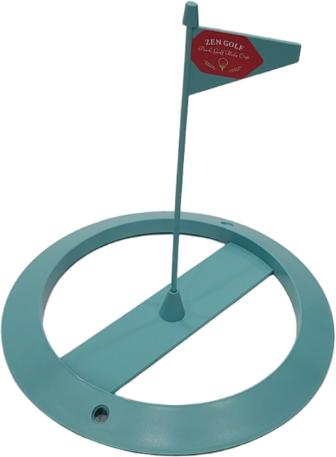 프리미엄 깃발 파크골프 홀컵 ABS 소재 가능 대량 주문 환영 학교 교육기관 단체 납품용, 1개, ABS 파크홀컵