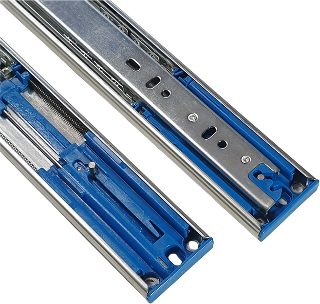 뎀핑레일 볼레일 서랍의 부드러운 닫힘과 소음을 없애줍니다, 뎀핑레일400mm