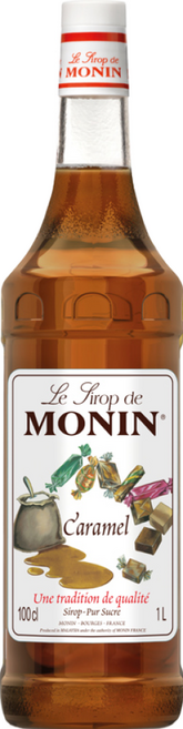 (카페시럽) 모닌 카라멜 시럽 1000ml 6개, 1L