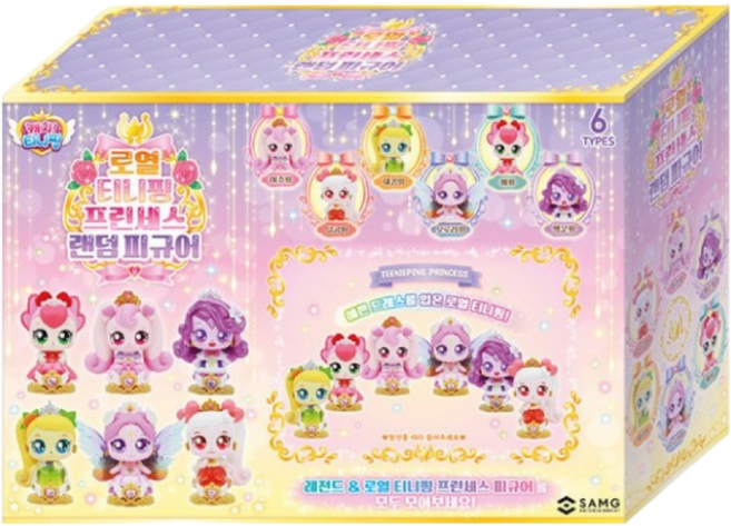 캐치티니핑_ 로열 티니핑 프린세스 6종 세트 판매, 1세트