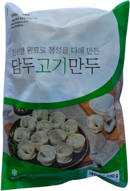 담두 고기 손만두, 2개, 1.2kg